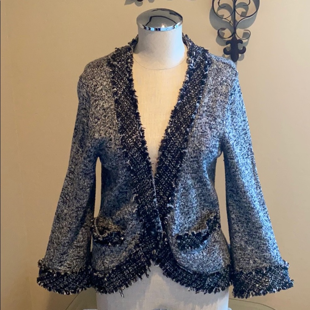 White House Black Market Sweater Jacket